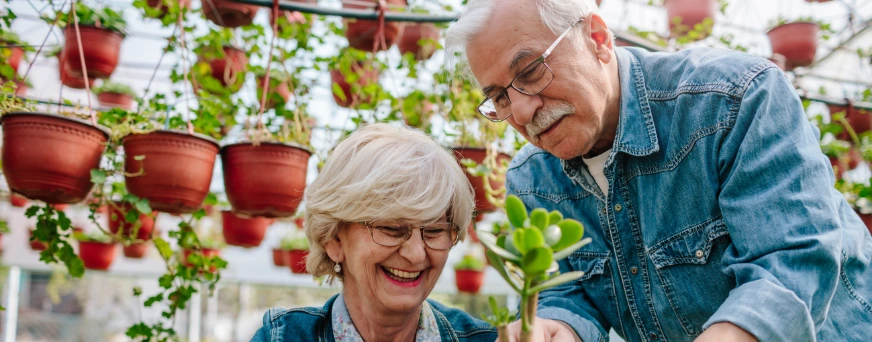 Life Assure Senior Woman Relaxing With iPad Tablet Hero