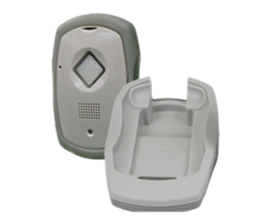 Life Assure Premium Mobile Plus Medical Alert in Charging Cradle