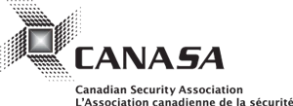 Canada Canadian Security Association Logo