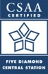 Central Station Alarm Association Blue Logo