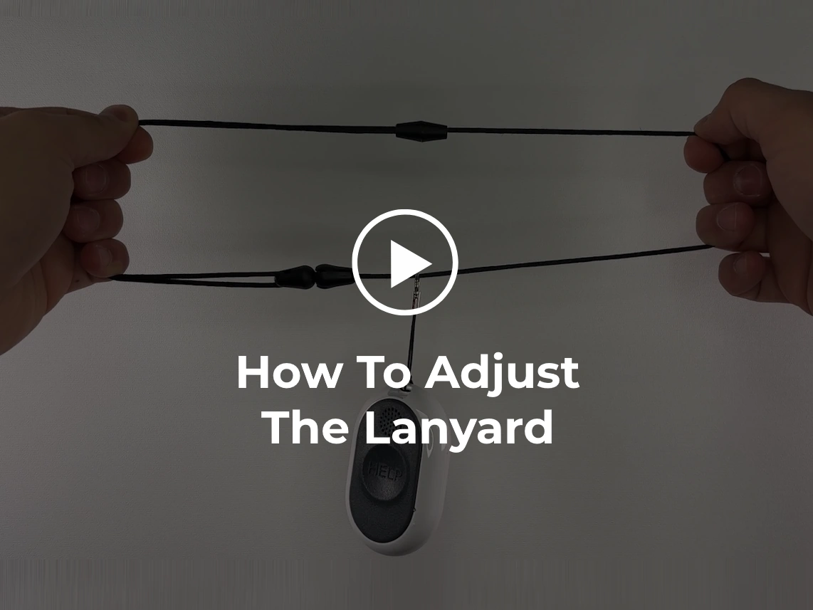 how to adjust lanyard length video guide