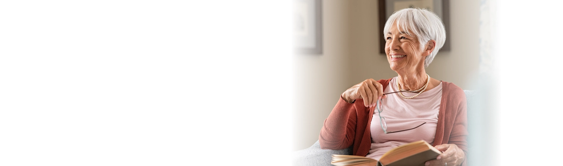 Life Assure Senior Celebrating Winter Holiday Season Hero