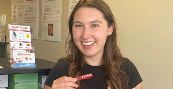 Life Assure Senior Woman Smiling