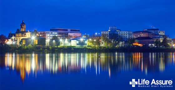 Life Assure Senior Woman Happily Pondering