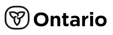 Ontario Logo With black letters