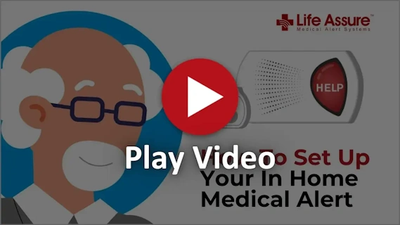 Click the button to watch the Unboxing of Classic Home Medical Alert device from Life Assure.