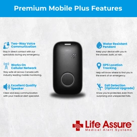 Life Assure Premium Mobile Plus Medical Alert Device 2